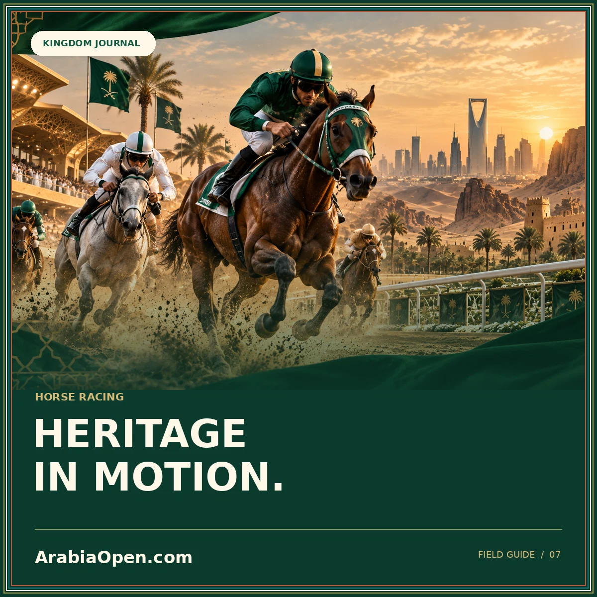 Heritage in motion — read the field guide